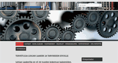 Desktop Screenshot of lohjanlaakeri.com